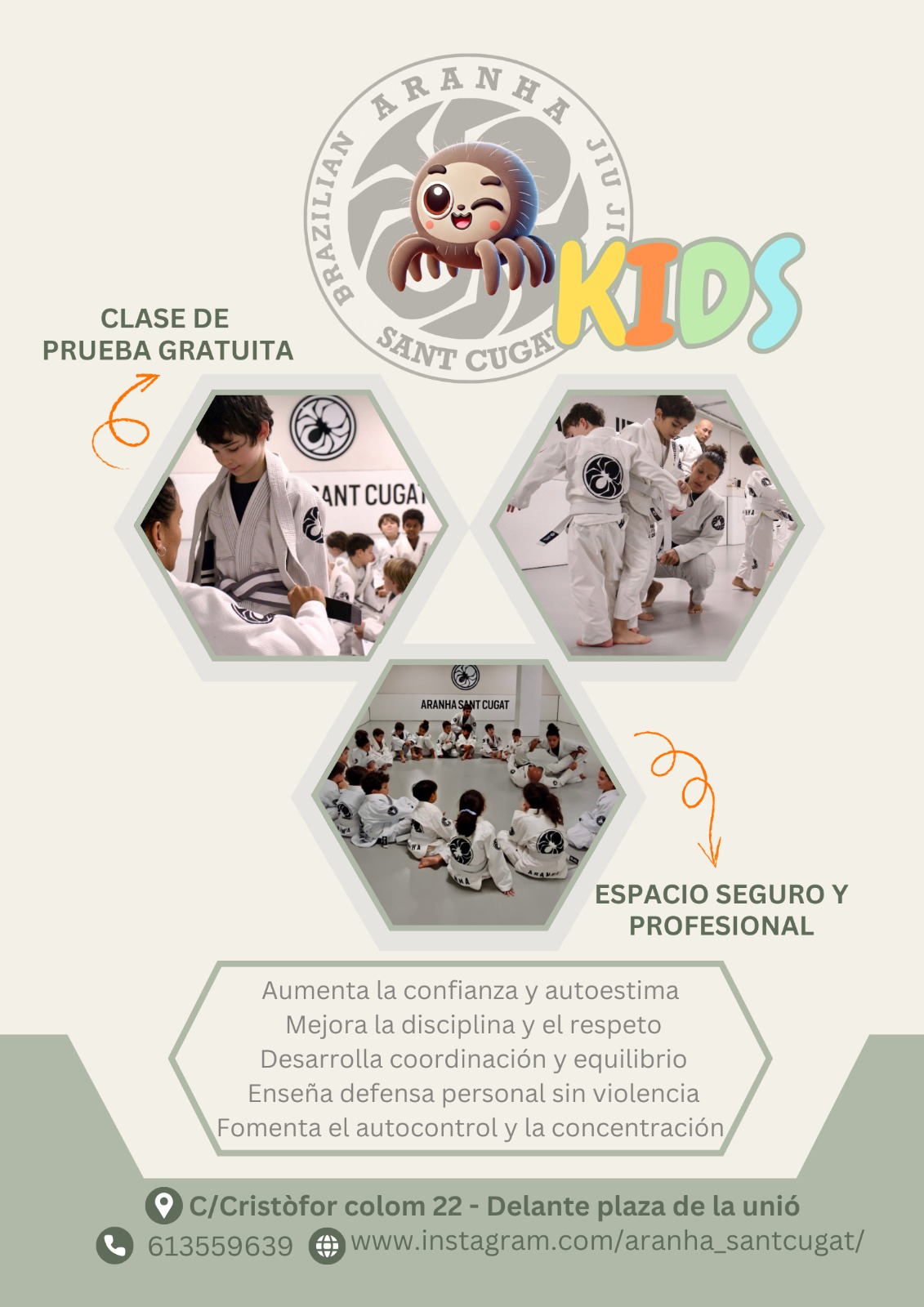 Aranha Sant Cugat Kids - Clases infantiles